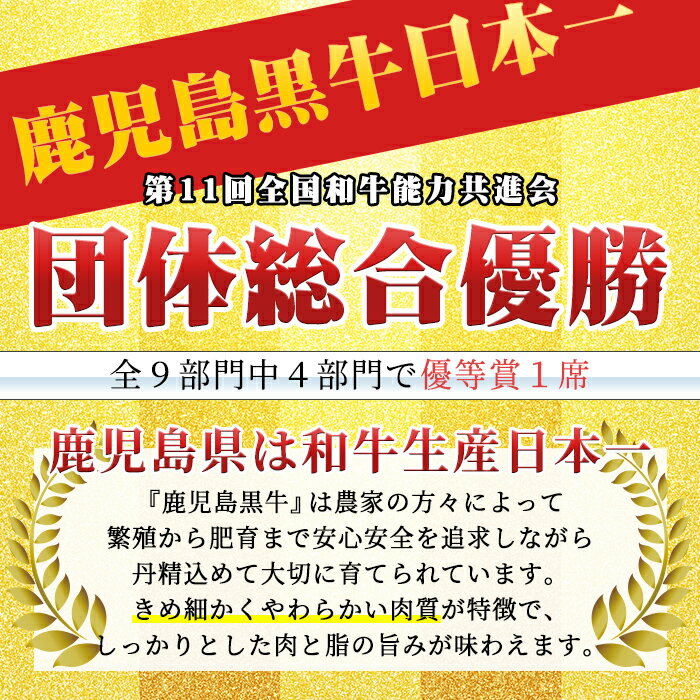 【ふるさと納税】【数量限定】D101 鹿児島黒牛すきやきセット(合計約600g)国産 鹿児島県産 肉 牛肉 牛 黒毛和牛 5等級 肩ロース ウデ肉 すき焼き＜D-101＞【あいら農業協同組合】