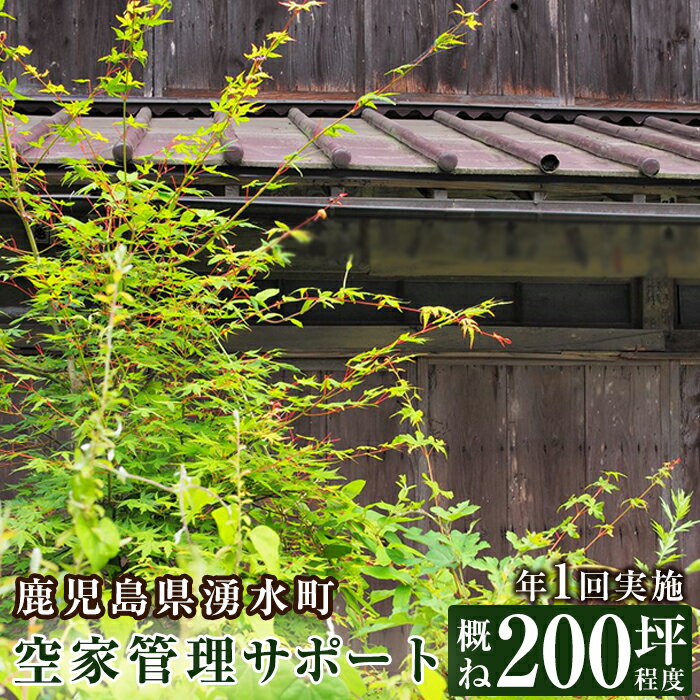 【ふるさと納税】空家管理サポート C-1 清掃 掃除 草むしり 草取り【湧水町シルバー人材センター】のサムネイル