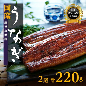 【ふるさと納税】 うなぎ 長蒲焼 2尾 220g | ふるさと納税 うなぎ 高級 ウナギ 鰻 国産 蒲焼 蒲焼き たれ 鹿児島 大隅 大崎町 ふるさと 人気 送料無料