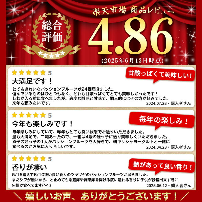 【ふるさと納税】《期間限定》鹿児島県産 パッションフルーツ (約2.2kg・12玉入り2箱)鹿児島 国産 トロピカルフルーツ 南国フルーツ 果実 果肉 果物 ビタミン 農家直送 鹿児島 ギフト プレゼント【丸山果樹園】
