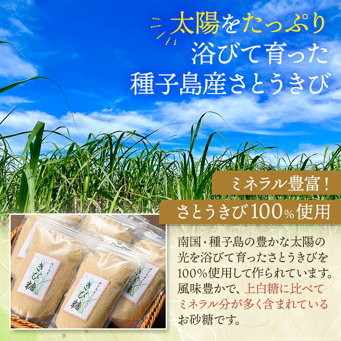 【ふるさと納税】＜配送回数・内容量が選べる！＞種子島産さとうきび！きび糖(計1...