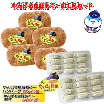 やんばるあぐー 餃子&ハンバーグ(加工品セット)