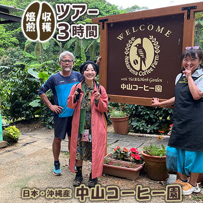 国産（沖縄）【中山コーヒー園】収穫焙煎ツアー3時間（1名様）