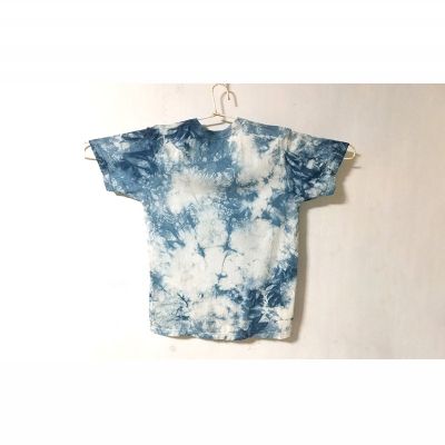 【ふるさと納税】【琉球藍染ちょく工房】琉球藍染めTシャツ ～ムラ染め～