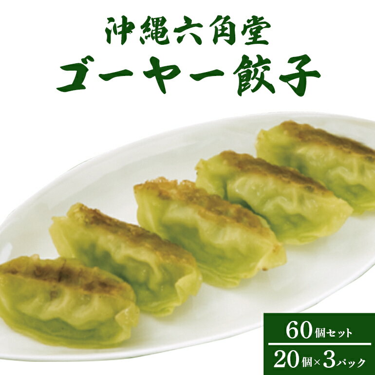 【ふるさと納税】ゴーヤー餃子60個(20個×3パック)セット