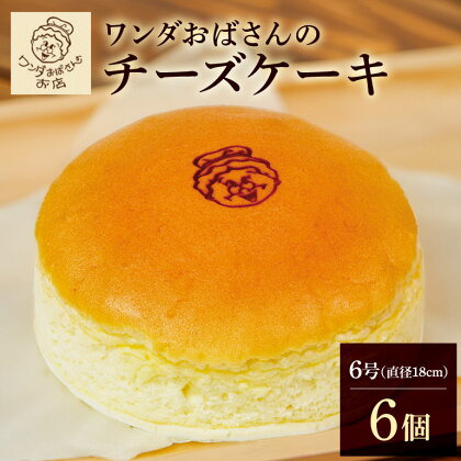 ワンダおばさんのチーズケーキ 6個セット