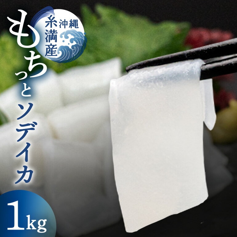 【ふるさと納税】 モチっとした新食感!ソデイカ(セーイカ)約1kg いか 刺身 イカ 大容量 訳あり 訳アリ...