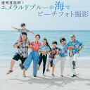 【ふるさと納税】透明度抜群!エメラルドブルーの海でビーチフォト撮影チケット 沖縄 おきなわ フォト 前取り 家族写真 記念日 海 ビーチ 大宜味村 撮影 カメラ...
