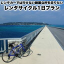 【ふるさと納税】レンタカーでは行けない綺麗な所を走りたい!レンタサイクル1日プラン
