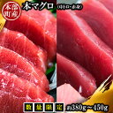 【ふるさと納税】【数量限定】本部町産 本マグロ(中トロ・赤身)セット 約380g〜450g 鮪 本マグロ 土産 柵 さく 養殖 大トロ 上トロ 中トロ 大とろ ...