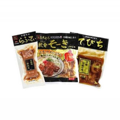 沖縄伝統の味　豚肉料理3種セット
