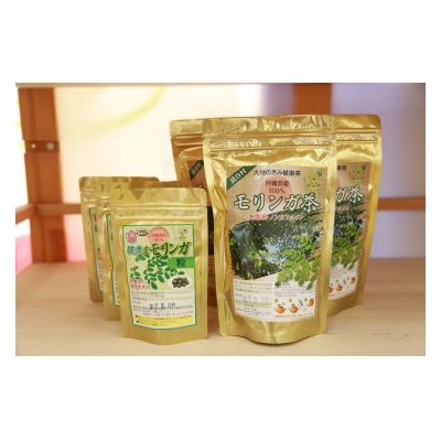 【沖縄ウスリファーム】モリンガ茶ティーパック（大）&タブレット（各3個）