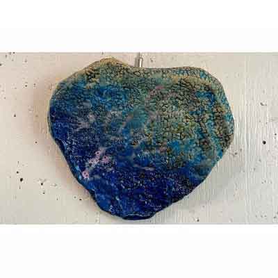 【ふるさと納税】やちむん【沖縄南の島陶芸工房】沖縄の海と珊瑚のアート陶板