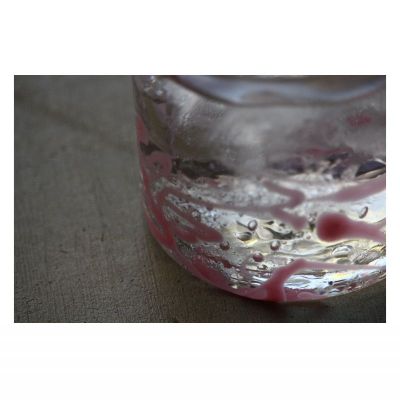 【ふるさと納税】【RYUKYU GLASS WORKS 海風】ポロロカロック　ピンク