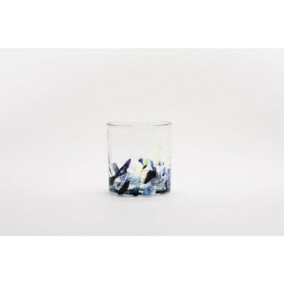 [RYUKYU GLASS WORKS 海風]アクアリーフロックグラス