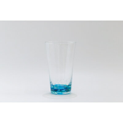 [RYUKYU GLASS WORKS 海風]オキナワオーシャン ハイボールグラス 〇 沖縄 読谷村 スリム 琉球ガラス 青い海 蒼 碧 藍 ブルー コバルトブルー 人気 キレイ プレゼントに ギフトに サワー 手作り 地場産品 オススメ 伝統工芸品
