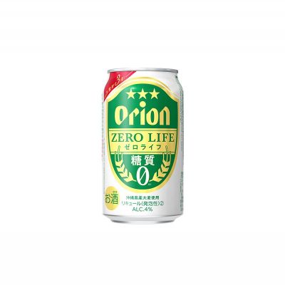 【ふるさと納税】【オリオンビール】オリオンゼロライフ（350ml缶×24本） オリオン ビール アルコール キャンプ 1ケース 350ml 缶ビール 地ビール 24本 バーベキュー 箱買い 訳あり 麦芽3倍 糖質ゼロ 糖質0 度数 4％ 送料無料 沖縄県 北中城村