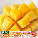 【ふるさと納税】訳あり品【2025年発送】久米島熱帯果樹園 完熟マンゴー約2kg(3〜6玉) アーウィン アップルマンゴー トロピカル フルーツ 訳あり 果物 ...