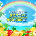 【ふるさと納税】【久米島町】しろくまツアーで利用可能 WEB旅行クーポン(90万円分)