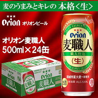 【ふるさと納税】【オリオンビール】オリオン麦職人<500ml×24缶>