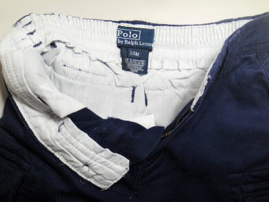 ラルフローレン　Ralph Lauren　ベビー　キッズ　コットン　カーゴショーツ　ショートパンツ　☆サイズ：2T・4T・6T（歳）☆　KNR-126