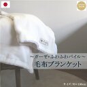  日本製 cotton snow ガーゼ＆コットンパイルのリバーシブル毛布 ブランケット 70×100cm｜布団 ホワイト ふんわり ギフト プレゼント 毛布 コットン ラッピング 出産祝い お昼寝 寝具 綿 ベビー ひざ掛け 毛布 冬 2枚合わせ 赤ちゃん ホワイトデー