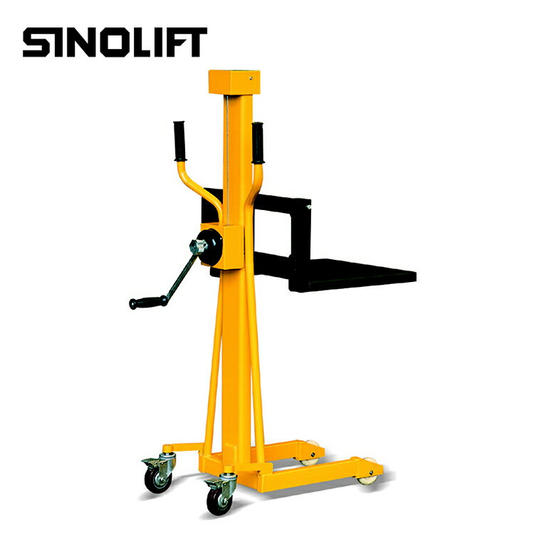 【5月初め入荷、予約】SINOLIFTドラムリフトドラム缶運ぶ運搬反転投入ドラム缶用リフトドラム缶運搬油圧式ドラム缶台車ドラム缶キャリードラムキャリードラムリフターハンドリフトハンドパレットトラック手押し作業用工場工業用品業務用耐荷重350kg