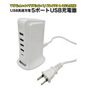 モバイル USB充電器 PD-PPS QC3.0対応 スマートフォン充電 TYPE-A(4ポート)+TYPE-C(1ポート) USBデバイス5台 ブロードウォッチ(2)