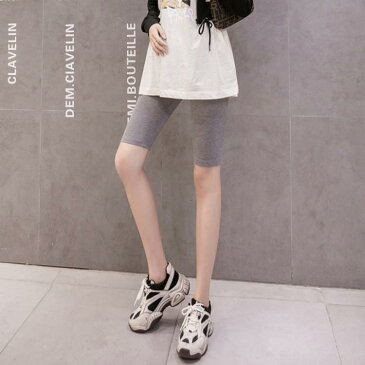 全4サイズ×3色 マタニティ レギンス 夏用 4分丈 5分丈 送料無料 レギパン ストレッチ マタニティヨガ ルームウェア 妊娠服 産後 産前 ハイウェスト