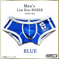 ローライズ スポーツ ボクサー メンズ ツートン カラー パンツ ライン Gストリング 男性用 もっこり 下着 ブリーフ ラグジュアリー プリケツ おしゃれ かっこいい GTLINE Favolic ファボリック