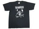 【中古】Mansfields 白黒フォトプリント ツアーTシャツ ブラック 【サイズ:S】【バンドT】【フェス系】【アメカジ】【古着屋mellow楽天市場店】