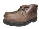 【今がお得★ポイント10倍でゲット】【中古】 Havana Joe レザー チャッカブーツ 茶 Made in SPAIN 【EU 41】【古着屋mellow楽...