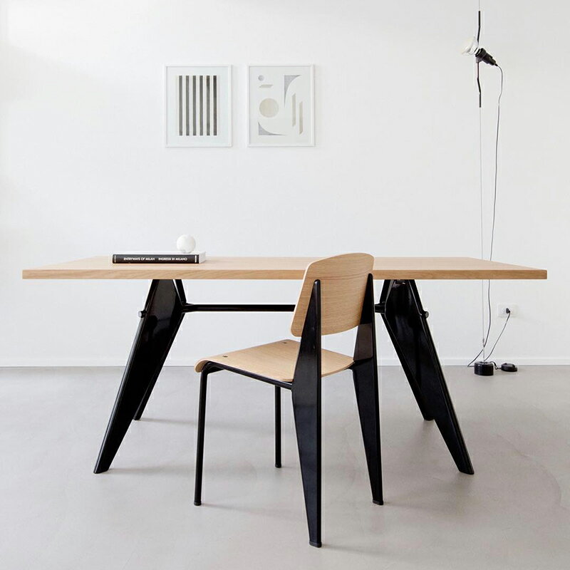 Vitra(ヴィトラ)EM Table( EMテーブル)幅220cmJean Prouve(ジャン・プルーヴェ)デザイン