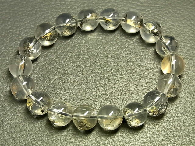 パワーストーン 天然石 ヒマラヤ エレスチャル水晶 ブレスレット 11mm 【Felistone】 ElestialB60