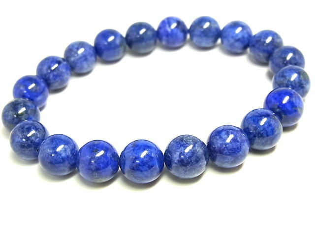 パワーストーン 天然石 ラピスラズリ 瑠璃石 青金石 ブレスレット 10mm 【Felistone】 LapisB37