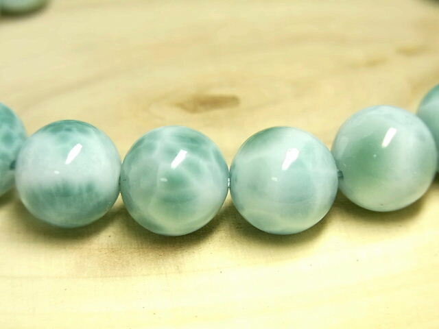 パワーストーン 天然石 最高級 ラリマー ブルー・ペクトライト ブレスレット 10〜10.5mm 【Felistone】 LarimarB10