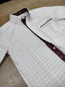 受注生産商品 沖縄 紅型 メンズ 半袖 ボタンダウン シャツ【10123ck-pk0001-01-01】