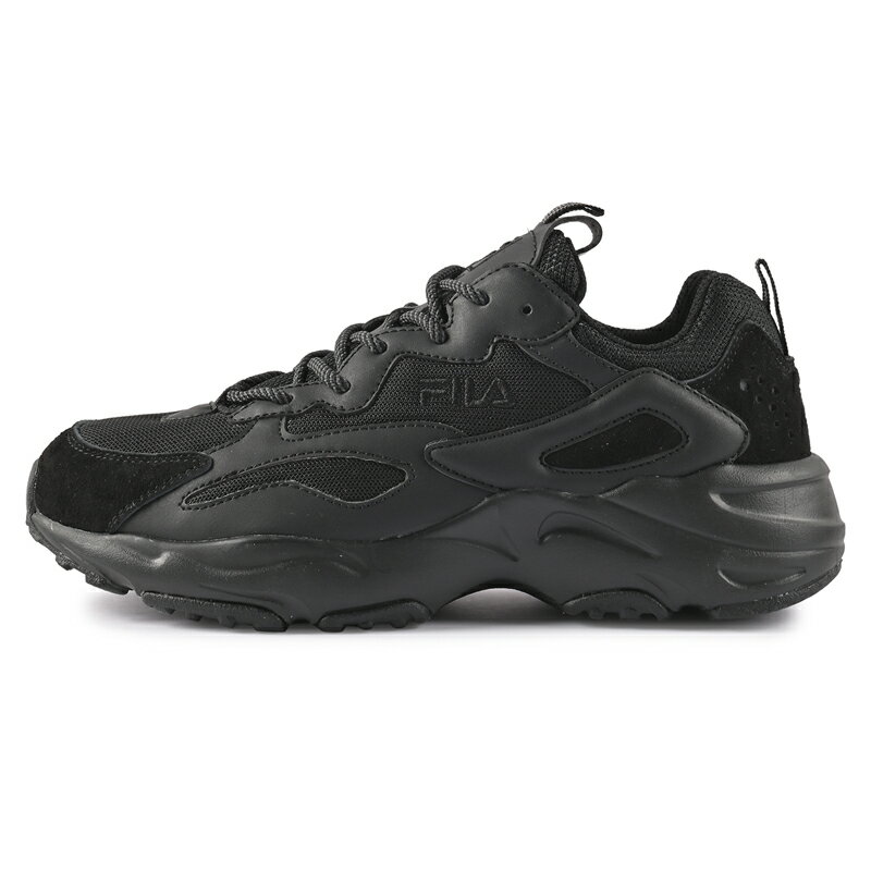 FILA フィラ スニーカー シューズ レディース メンズ ユニセックス RAY TRACER レイトレイサー BLACK ブラック 1RM01153001 通勤 通学 ローカット カジュアル 送料無料 SCHOOL