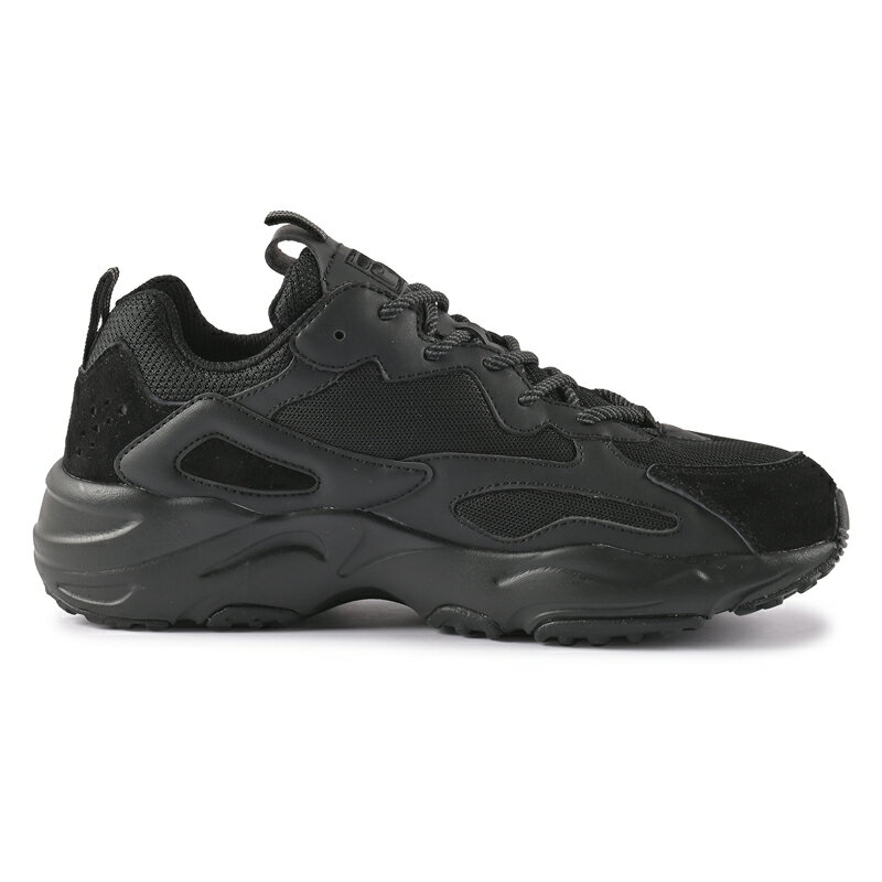 FILA フィラ スニーカー シューズ レディース メンズ ユニセックス RAY TRACER レイトレイサー BLACK ブラック 1RM01153001 通勤 通学 ローカット カジュアル 送料無料 SCHOOL