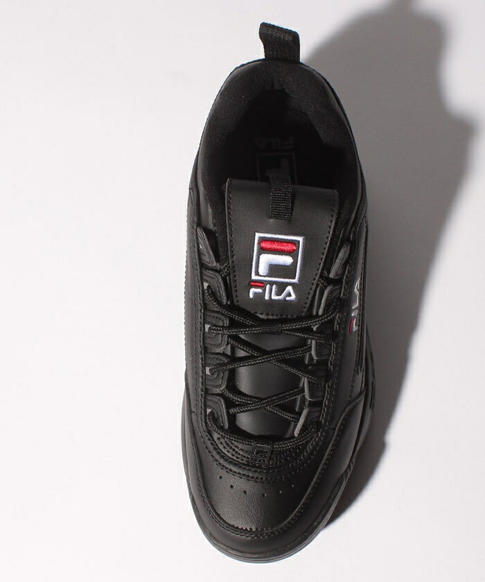 FILA フィラ スニーカー シューズ レディース メンズ ユニセックス DISRUPTOR 2 ディスラプター BLACK ブラック F05400025 F02151073 通勤 通学 ローカット 厚底 おしゃれ シンプル 定番 カジュアル 送料無料 SCHOOL