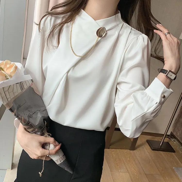 オフィス 大人女性 シフォンブラウス ブラウス ギフト おしゃれ シンプル OL フォーマル ビジネス トップス 無地 長袖 通勤 無地 シャツ 上品 ボウタイ シフォン 春 お手入れ簡単 着瘦せ 大きいサイズ おしゃれ かわいい フェミニン 体型カバー 秋冬