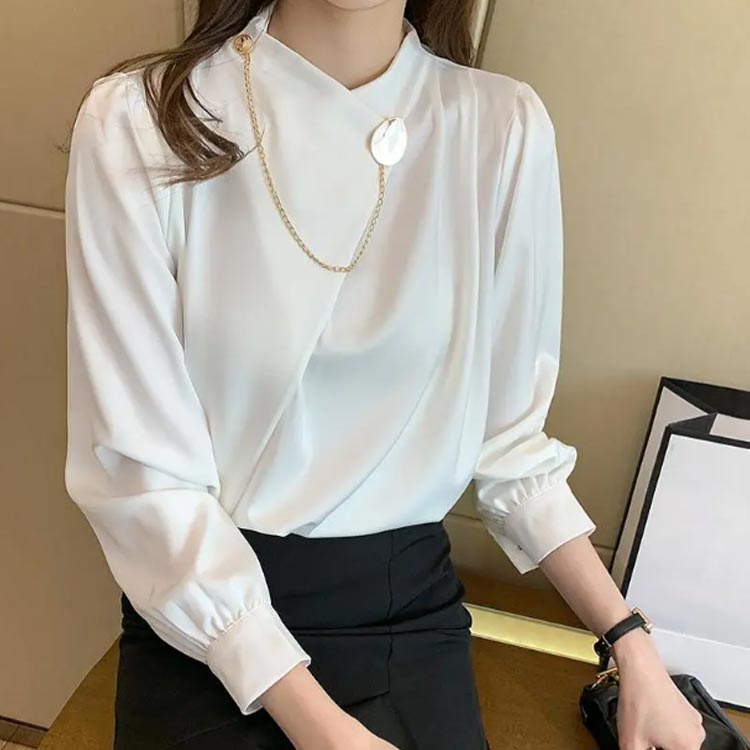 オフィス 大人女性 シフォンブラウス ブラウス ギフト おしゃれ シンプル OL フォーマル ビジネス トップス 無地 長袖 通勤 無地 シャツ 上品 ボウタイ シフォン 春 お手入れ簡単 着瘦せ 大きいサイズ おしゃれ かわいい フェミニン 体型カバー 秋冬