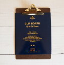 penco CLIP BOARD クリップボード オールドスクール / ゴールド A4　　/ A4サイズ 伝票 レストラン メニュー クリップ 紙挟み 結婚式 2..