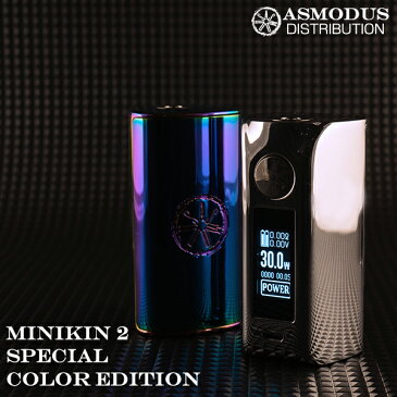 ASMODUS vape アスモドス アスモドゥス アスモダス ミニキン バッテリー2本タイプ MINIKIN2 designed by USA Minikin V2 180W Touch Screen Mod Special Color Edition