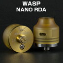 【 電子タバコ VAPE 】【リビルダブルアトマイザー】【 RBA 】【 RDA 】【 ドリッパー 】 【 WASPNANO RDA 】【 ワスプ ナノ ミニ 】 OUMIER WASP NANO RDA