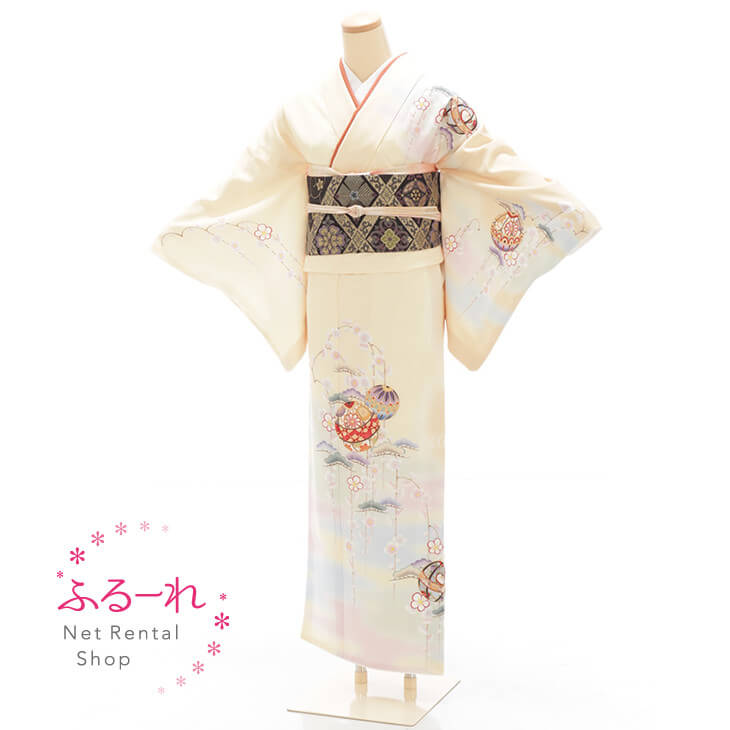 訪問着　レンタル／訪問着レンタル／訪問着　レンタル　セット／訪問着　フルセット／訪問着　入学式／訪問着　お宮参り／訪問着　七五三　RH0055【154cm~168cm】fy16REN07