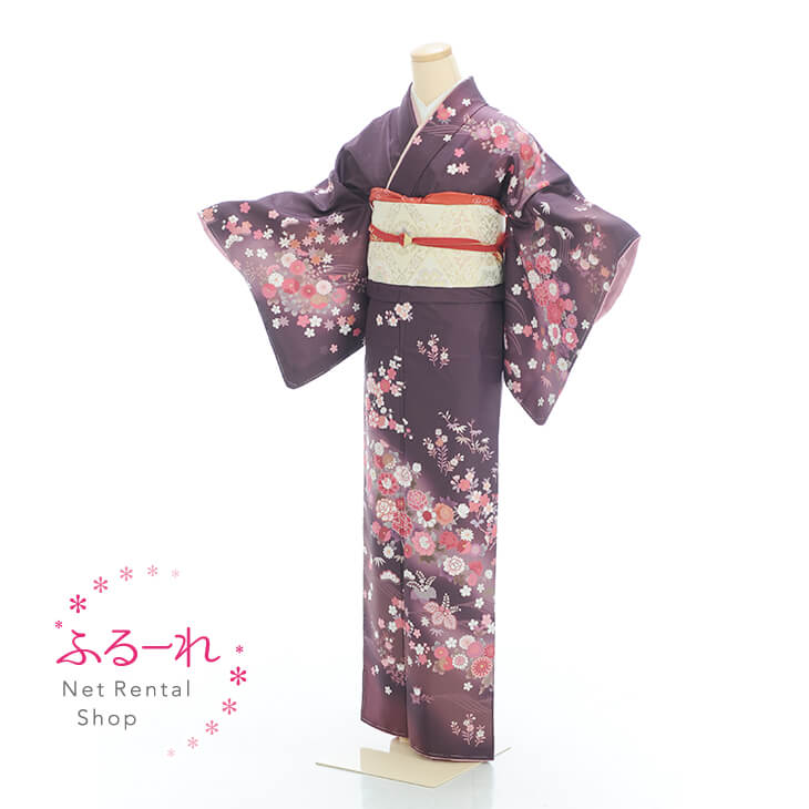 訪問着　レンタル／訪問着レンタル／訪問着　レンタル　セット／訪問着　フルセット／訪問着　入学式／訪問着　お宮参り／訪問着　七五三　RH0116【150cm~165cm】fy16REN07