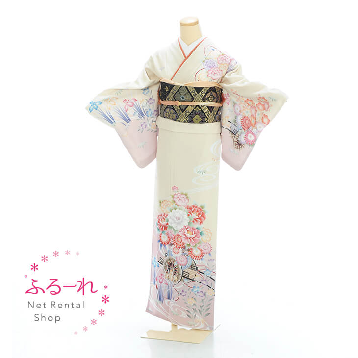 訪問着　レンタル／訪問着レンタル／訪問着　レンタル　セット／訪問着　フルセット／訪問着　入学式／訪問着　お宮参り／訪問着　七五三　RH0130【150cm~165cm】fy16REN07