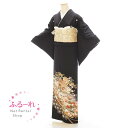 留袖レンタル/留袖 レンタル/留袖フルセット レンタル/留袖セット/留袖レンタル 結婚式/女性和服/着物レンタル/黒留袖 RT0033【154cm~164cm】...