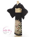 留袖レンタル/留袖 レンタル/留袖フルセット レンタル/留袖セット/留袖レンタル 結婚式/女性和服/着物レンタル/黒留袖 RT0061【158cm~168cm】fy16REN07